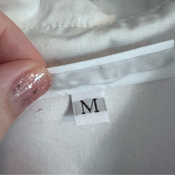 Bryn Walker Ashley Shirt in White size Medium - Picture 11 of 11